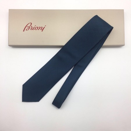 Эксклюзивная брендовая модель Мужской галстук Brioni 150 см Blue