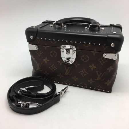 Эксклюзивная брендовая модель Женская кожаная сумка Louis Vuitton Black/Broun V