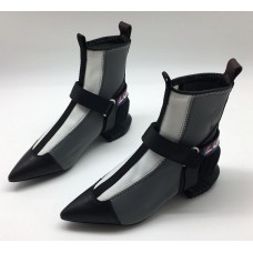 Женские осенние серые ботильоны Louis Vuitton