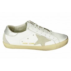 Кеды Golden Goose Deluxe Brand White/Silver