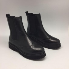 Женские сапоги Prada Black High