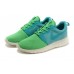 Эксклюзивная брендовая модель Кроссовки Nike Roshe Run Green/Ligth Blue