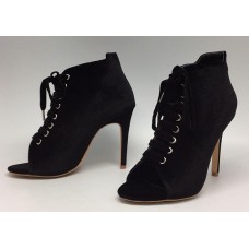 Женские черные ботильоны Jimmy Choo бархат